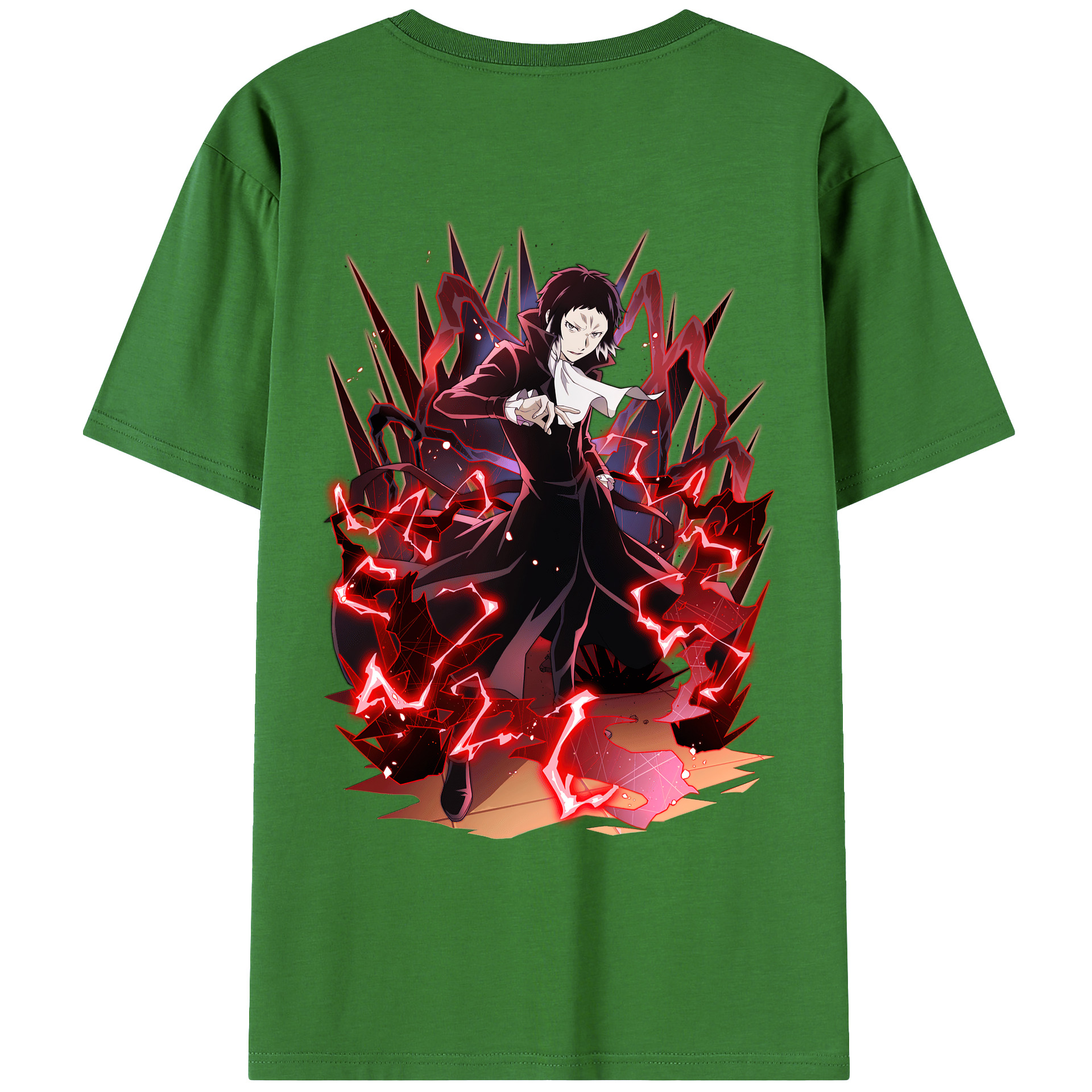 （画像用） 文豪ストレイドッグス Bungo Stray Dogs レディース半袖Tシャツ(バックプリント)